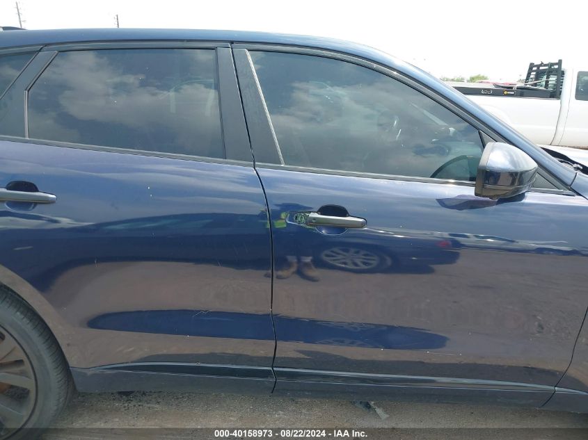 2017 Jaguar F-Pace S VIN: SADCM2BVXHA069875 Lot: 40158973