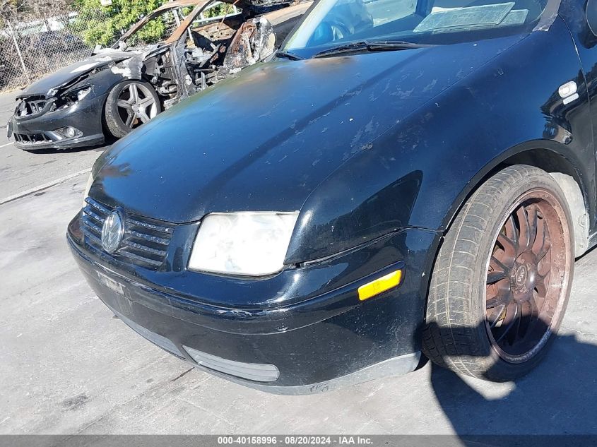 2001 Volkswagen Jetta Gls 1.8L Turbo VIN: 3VWSD69M41M126749 Lot: 40158996