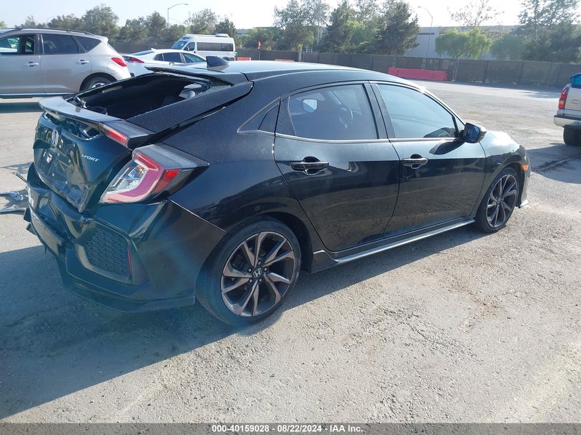 2018 HONDA CIVIC SPORT - SHHFK7G46JU227149