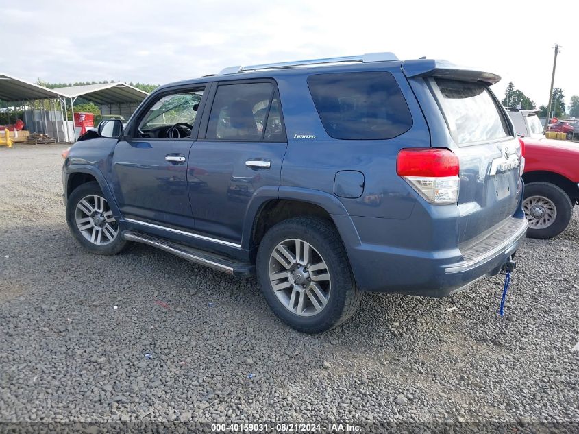 2013 Toyota 4Runner Limited VIN: JTEBU5JR5D5144042 Lot: 40159031