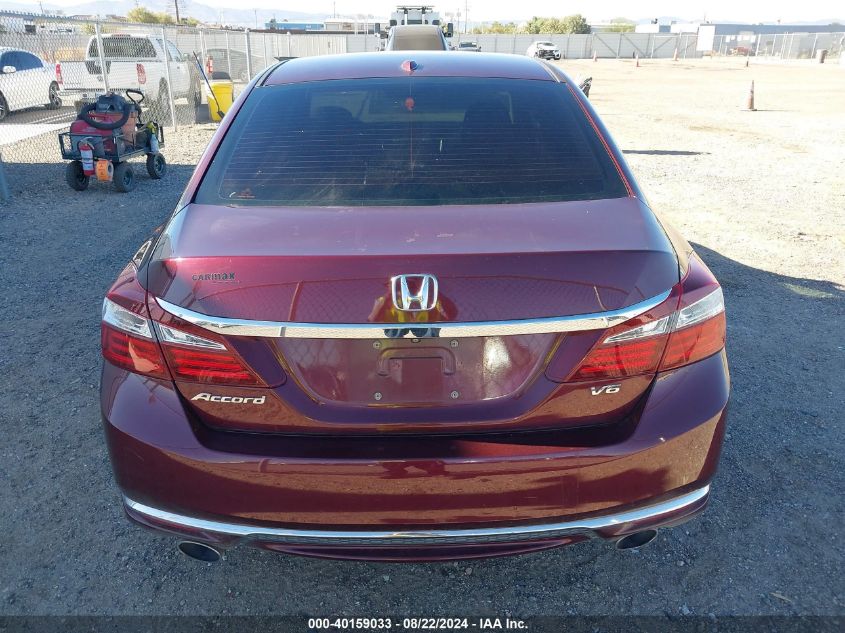 2017 Honda Accord Ex-L V6 VIN: 1HGCR3F83HA004052 Lot: 40159033