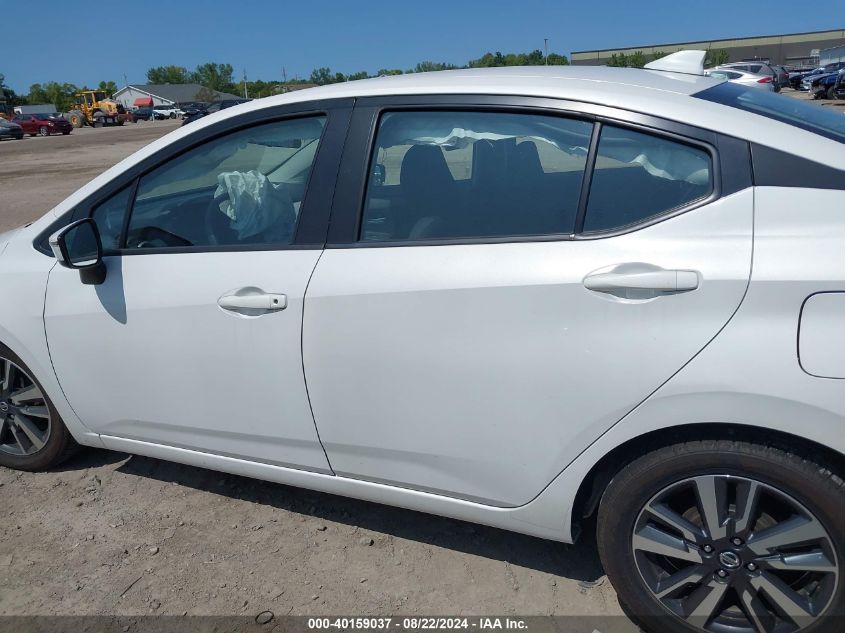 2021 Nissan Versa Sv Xtronic Cvt VIN: 3N1CN8EV4ML891777 Lot: 40159037