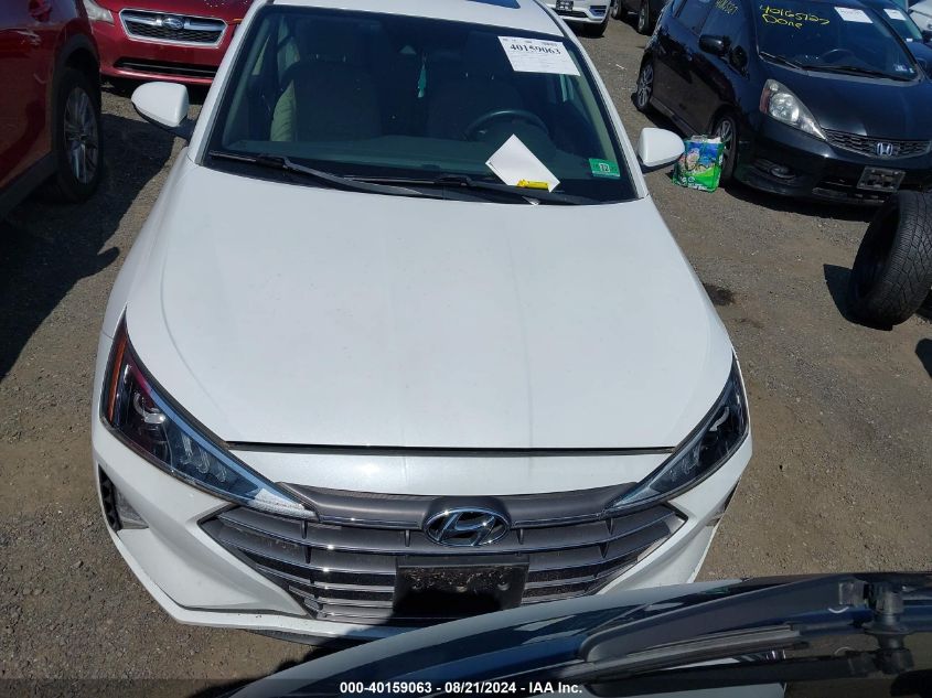 2019 Hyundai Elantra Sel/Value/Limited VIN: 5NPD84LF0KH402687 Lot: 40159063