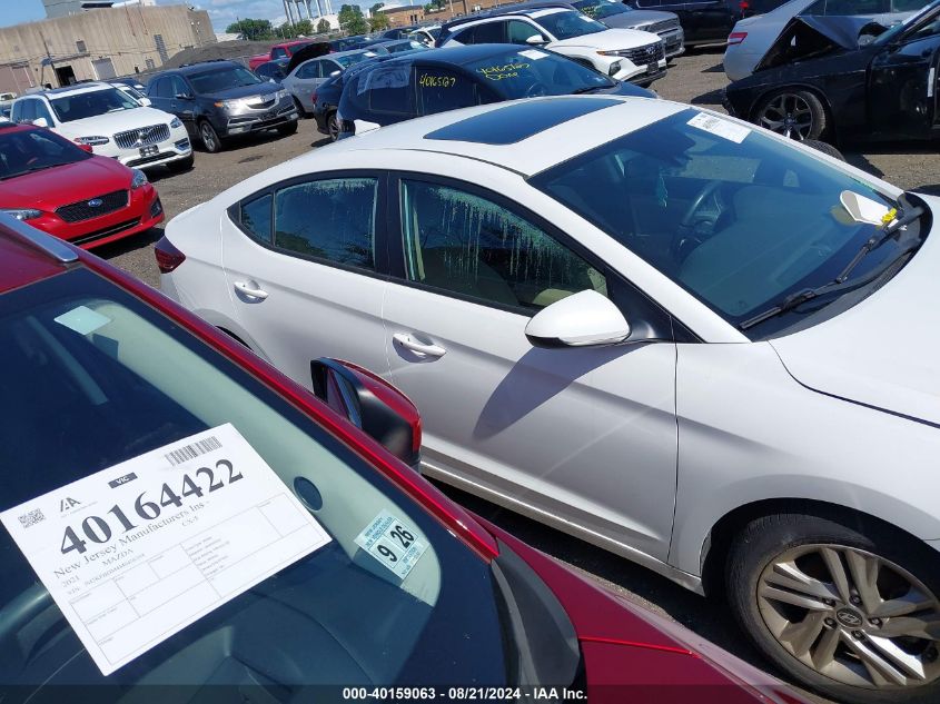 2019 Hyundai Elantra Sel/Value/Limited VIN: 5NPD84LF0KH402687 Lot: 40159063