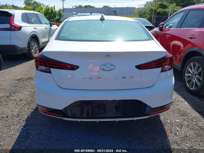 2019 Hyundai Elantra Sel/Value/Limited VIN: 5NPD84LF0KH402687 Lot: 40159063