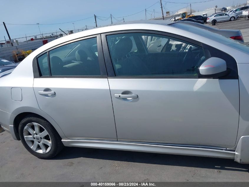 2010 Nissan Sentra 2.0Sr VIN: 3N1AB6AP5AL611114 Lot: 40159066