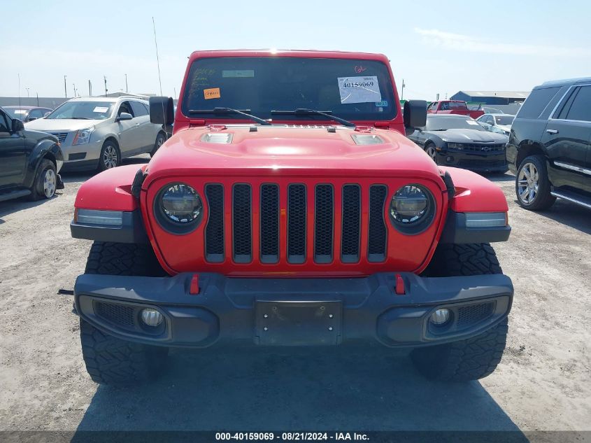 2019 Jeep Wrangler Unlimited Rubicon VIN: 1C4HJXFGXKW581309 Lot: 40159069