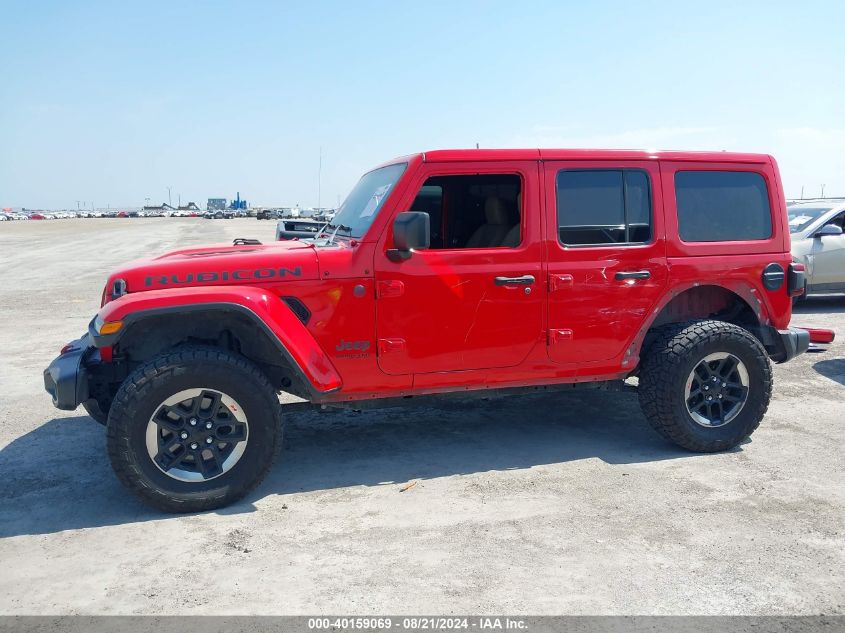 2019 Jeep Wrangler Unlimited Rubicon VIN: 1C4HJXFGXKW581309 Lot: 40159069