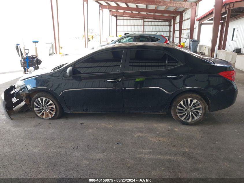 2017 TOYOTA COROLLA XLE - 2T1BURHE2HC752429