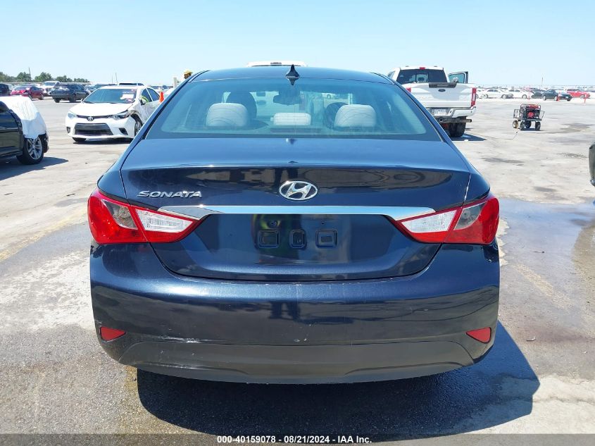 2014 Hyundai Sonata Gls VIN: 5NPEB4AC5EH853875 Lot: 40159078