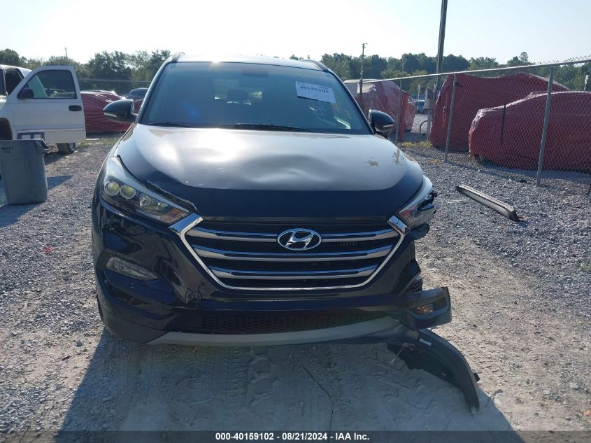 2018 Hyundai Tucson Limited/Sport And Eco/Se VIN: KM8J33A20JU682168 Lot: 40159102