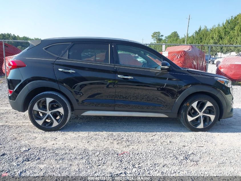 2018 Hyundai Tucson Limited/Sport And Eco/Se VIN: KM8J33A20JU682168 Lot: 40159102