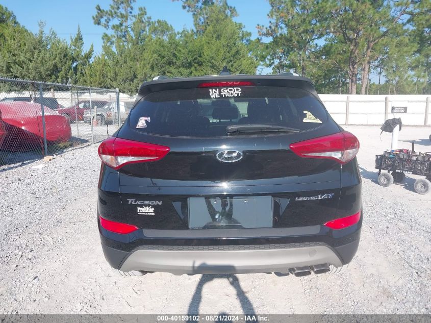 2018 Hyundai Tucson Limited/Sport And Eco/Se VIN: KM8J33A20JU682168 Lot: 40159102