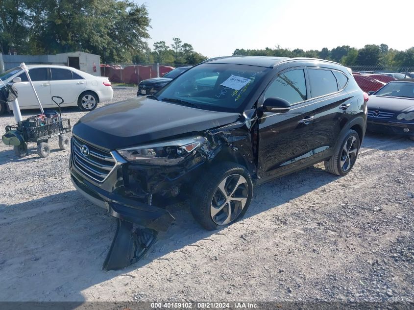 2018 Hyundai Tucson Limited/Sport And Eco/Se VIN: KM8J33A20JU682168 Lot: 40159102