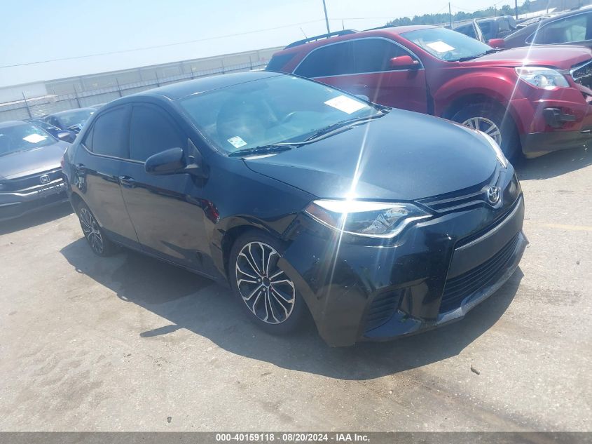 2015 Toyota Corolla Le VIN: 5YFBURHE3FP242393 Lot: 40159118