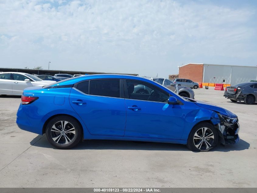 2022 Nissan Sentra Sv Xtronic Cvt VIN: 3N1AB8CVXNY243609 Lot: 40159123