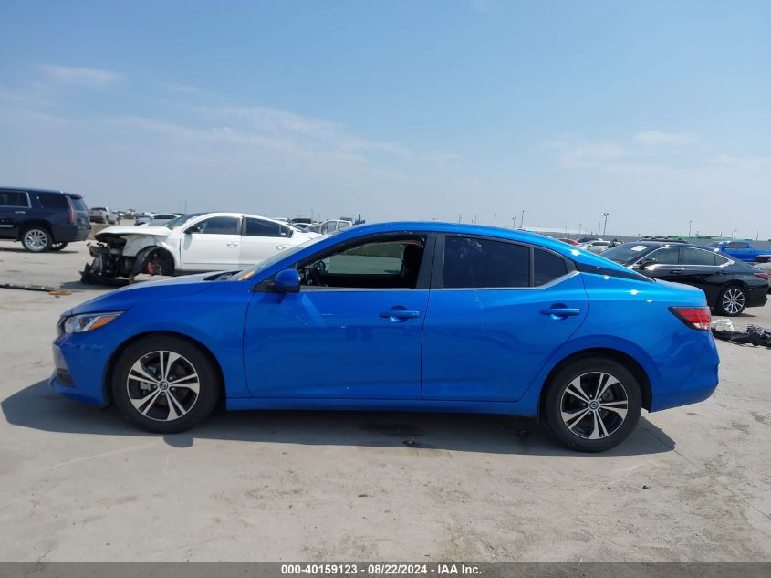 2022 Nissan Sentra Sv Xtronic Cvt VIN: 3N1AB8CVXNY243609 Lot: 40159123