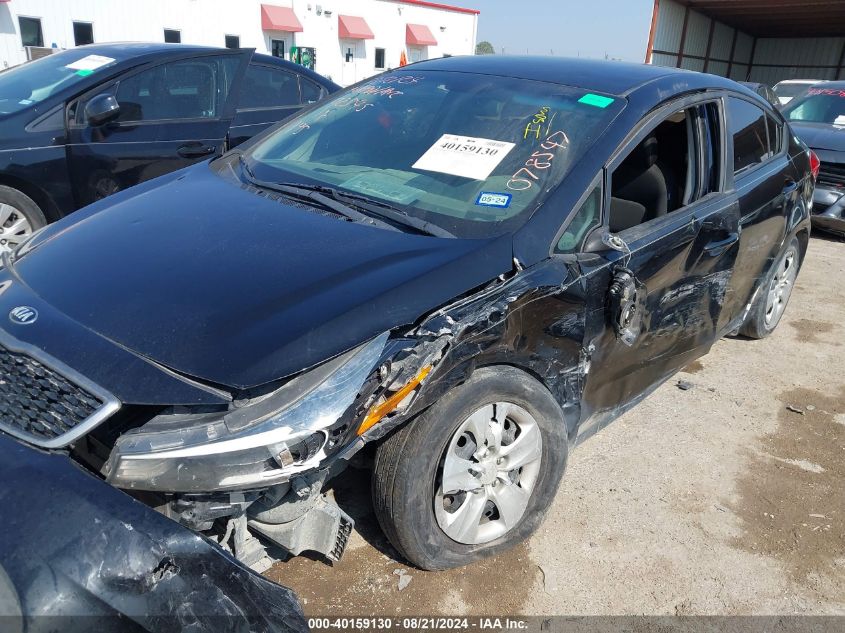 2017 Kia Forte Lx VIN: 3KPFK4A72HE078547 Lot: 40159130