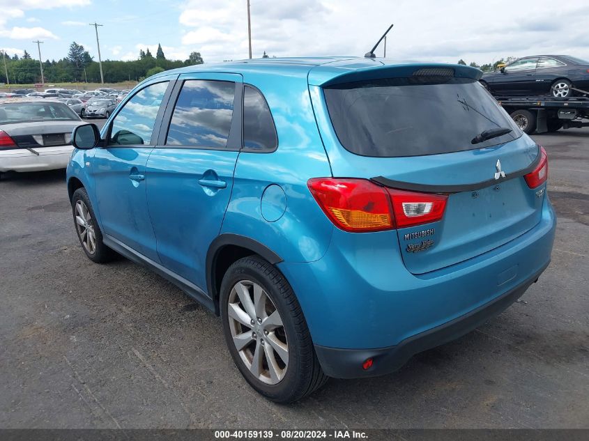 2013 Mitsubishi Outlander Sport Es VIN: 4A4AR3AU2DE006428 Lot: 40159139