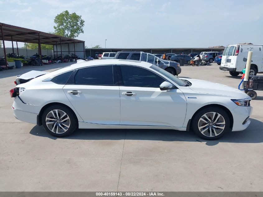 2021 Honda Accord Hybrid Ex-L VIN: 1HGCV3F54MA010339 Lot: 40159143