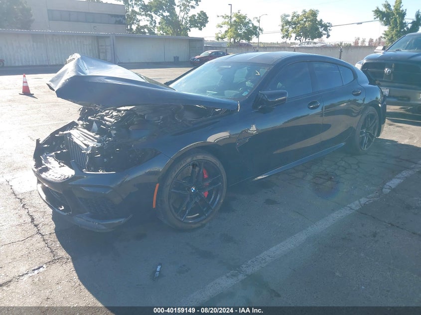 2021 BMW M8 VIN: WBSGV0C0XMCF58742 Lot: 40159149