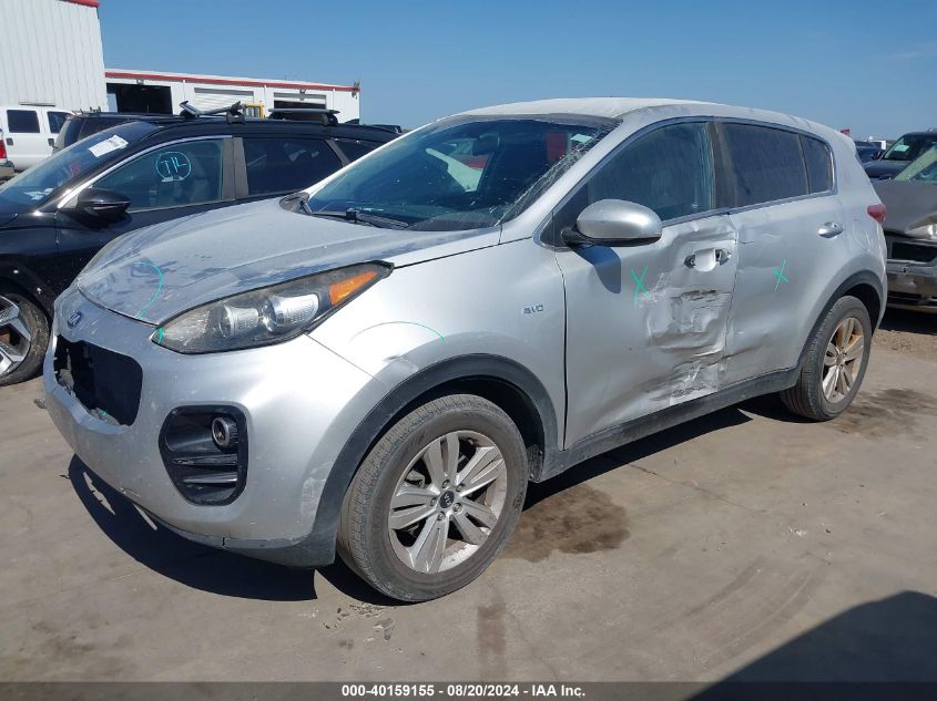 2018 Kia Sportage Lx VIN: KNDPMCAC9J7303834 Lot: 40159155