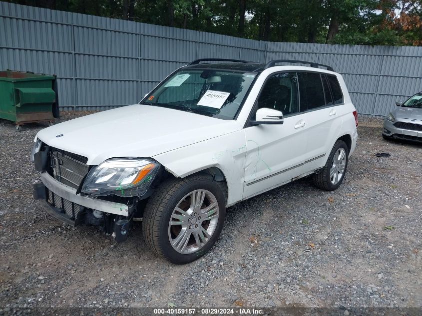 VIN WDCGG0EB3EG318983 2014 Mercedes-Benz Glk 250 Bl... no.2