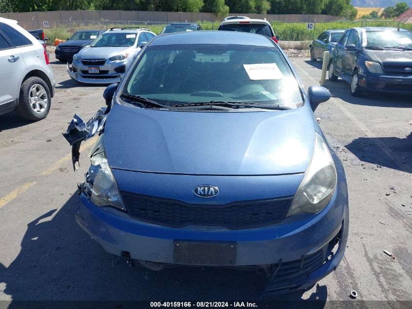 2016 Kia Rio Lx VIN: KNADM4A35G6694548 Lot: 40159166