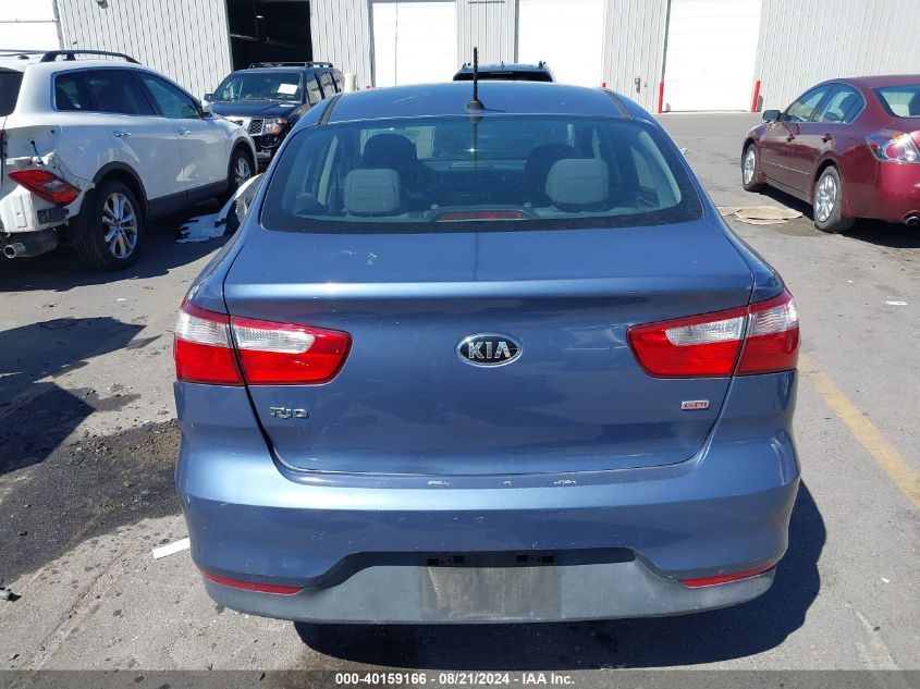 2016 Kia Rio Lx VIN: KNADM4A35G6694548 Lot: 40159166