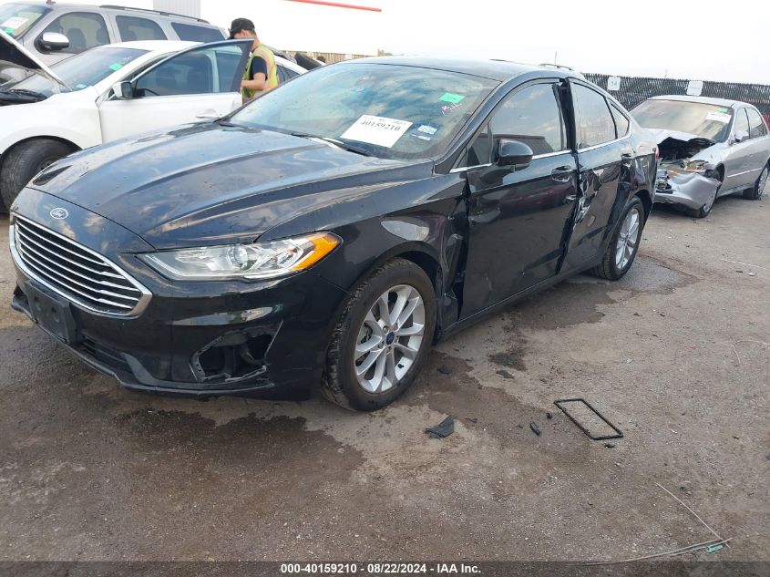 2020 Ford Fusion Hybrid Se VIN: 3FA6P0LU0LR151063 Lot: 40159210