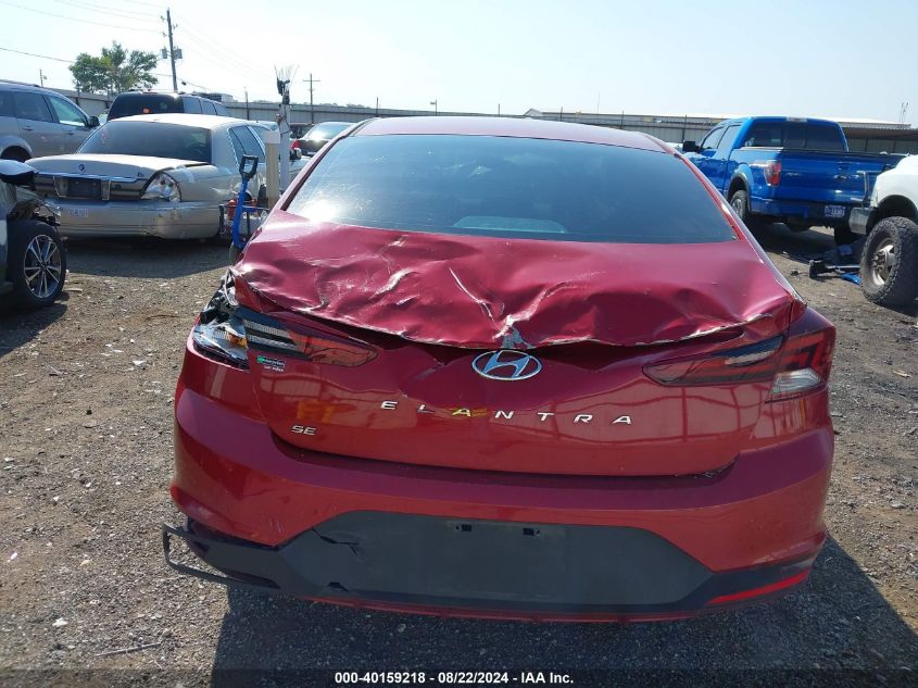 2019 Hyundai Elantra Se VIN: KMHD74LF8KU777781 Lot: 40159218