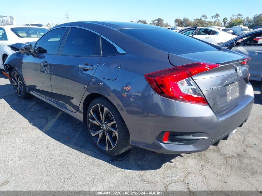 VIN 2HGFC2F81LH581620 2020 HONDA CIVIC SPORT