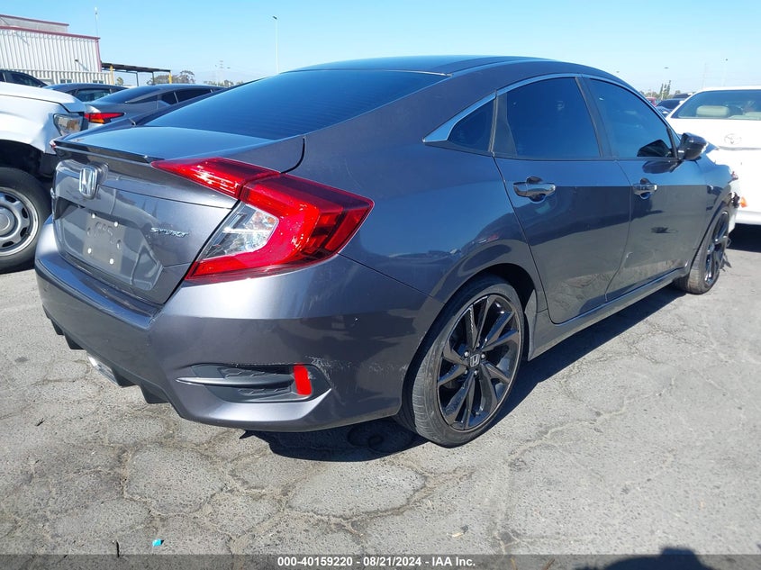 VIN 2HGFC2F81LH581620 2020 HONDA CIVIC SPORT