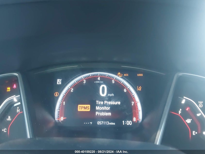 VIN 2HGFC2F81LH581620 2020 HONDA CIVIC SPORT