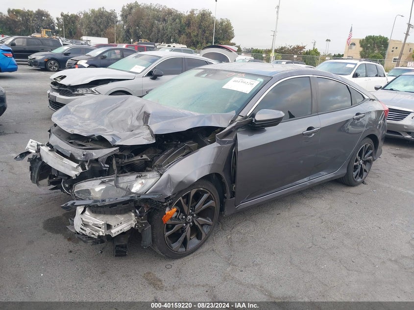 VIN 2HGFC2F81LH581620 2020 HONDA CIVIC SPORT