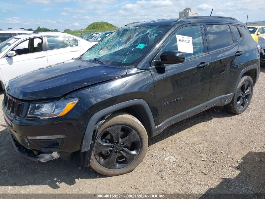 2018 Jeep Compass Altitude Fwd VIN: 3C4NJCBB7JT408275 Lot: 40159221