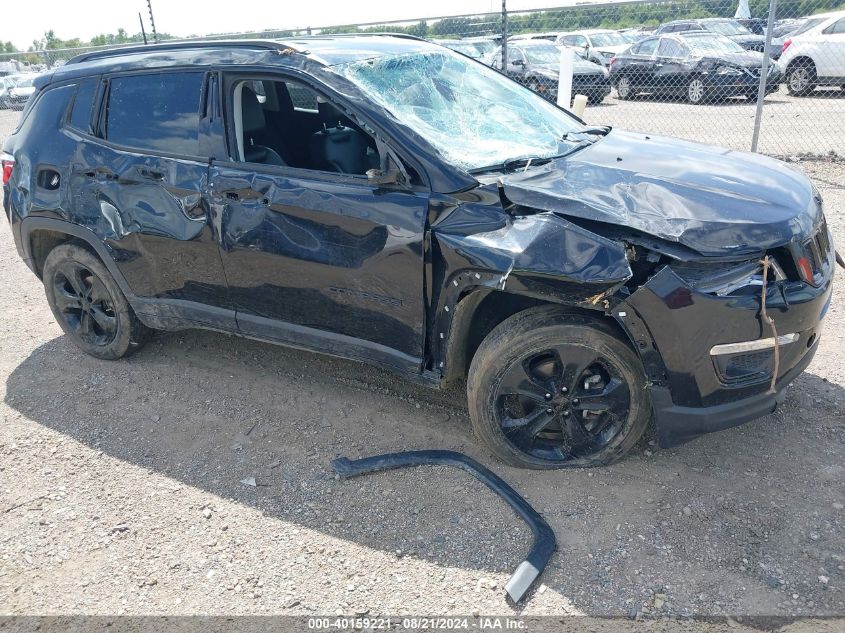 2018 Jeep Compass Altitude Fwd VIN: 3C4NJCBB7JT408275 Lot: 40159221