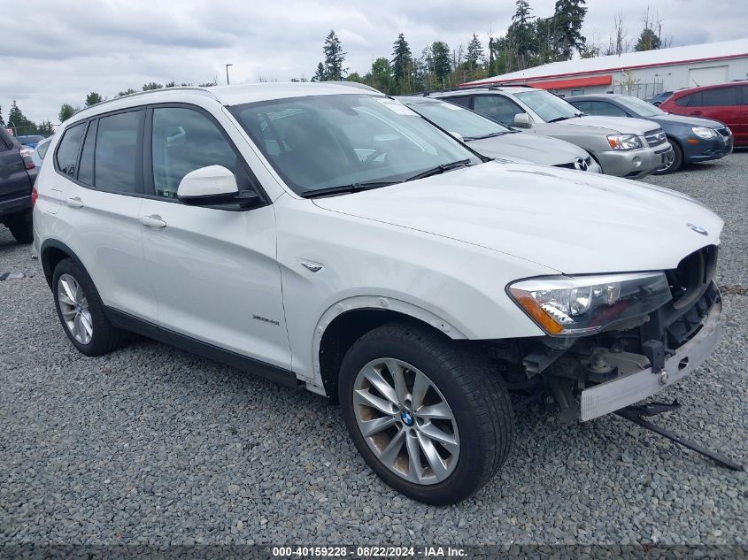 2016 BMW X3 XDRIVE28I - 5UXWX9C58G0D70058