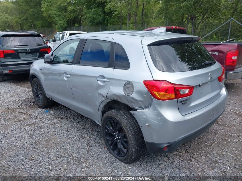 2017 Mitsubishi Outlander Sport 2.0 Le VIN: JA4AR3AU0HZ038326 Lot: 40159243