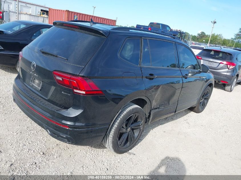 2024 VOLKSWAGEN TIGUAN 2.0T SE R-LINE BLACK - 3VV8B7AX8RM043675