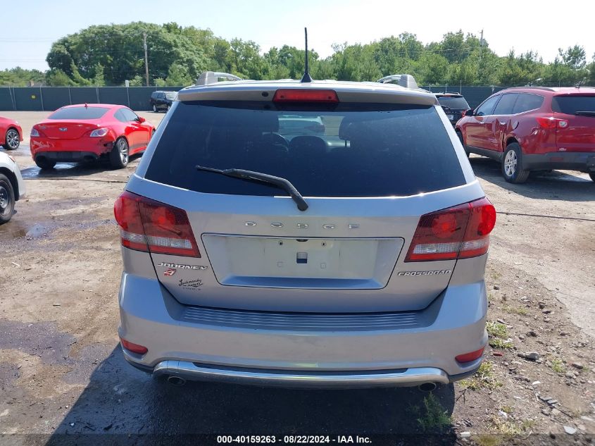 2018 Dodge Journey Crossroad Awd VIN: 3C4PDDGG5JT449613 Lot: 40159263