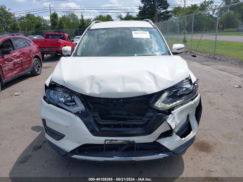 2017 Nissan Rogue Sv VIN: JN8AT2MV7HW017968 Lot: 40159265