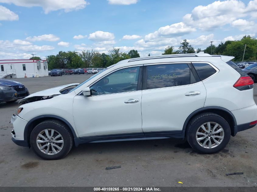 2017 Nissan Rogue Sv VIN: JN8AT2MV7HW017968 Lot: 40159265