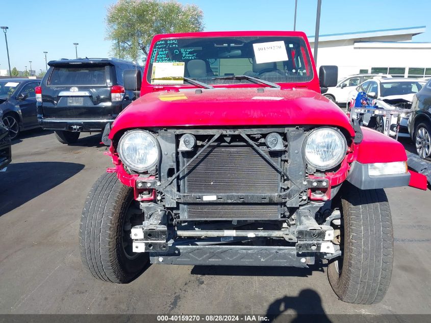 2018 Jeep Wrangler Unlimited Sahara 4X4 VIN: 1C4HJXEG6JW207134 Lot: 40159270