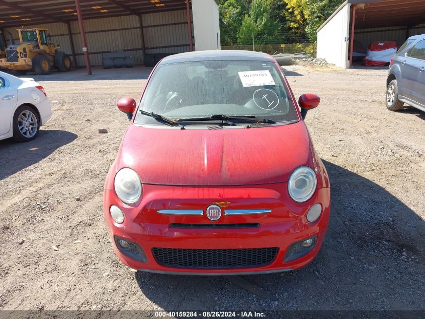 2012 Fiat 500 Sport VIN: 3C3CFFBR3CT113477 Lot: 40159284