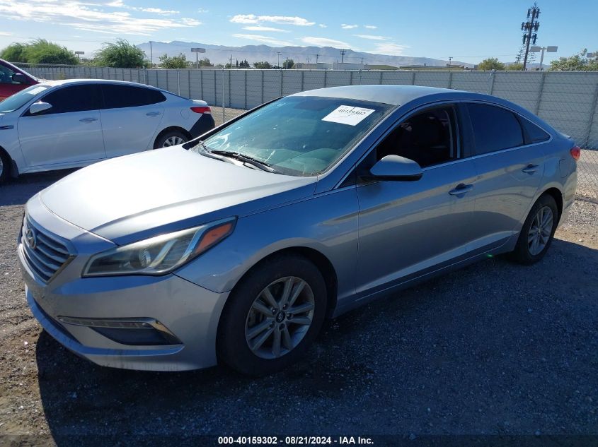 2015 HYUNDAI SONATA SE - 5NPE24AF1FH120721