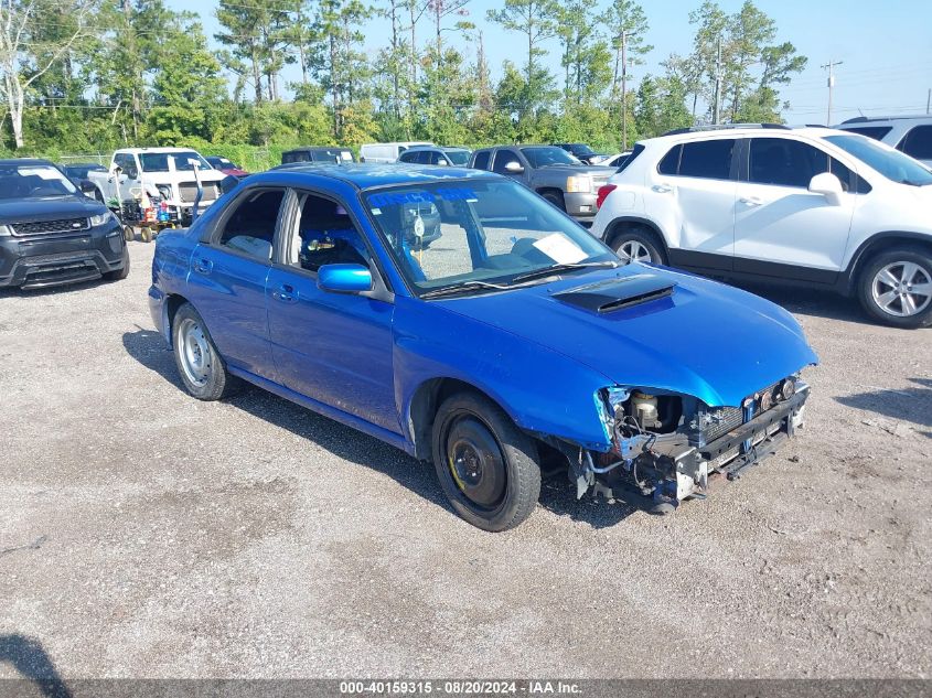 2004 Subaru Impreza Wrx VIN: JF1GD29634G505023 Lot: 40159315