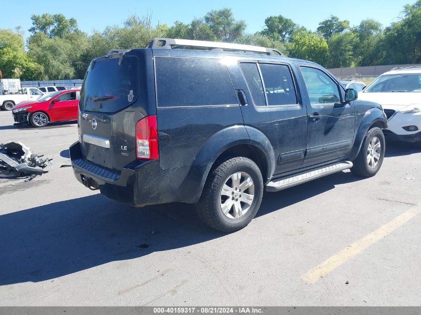 2006 Nissan Pathfinder Le/Se/Xe VIN: 5N1AR18W06C657747 Lot: 40159317