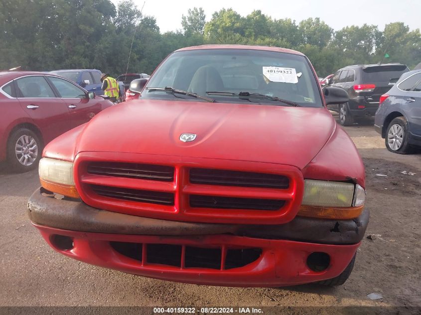 1998 Dodge Dakota Slt/Sport VIN: 1B7GL22X1WS665983 Lot: 40159322