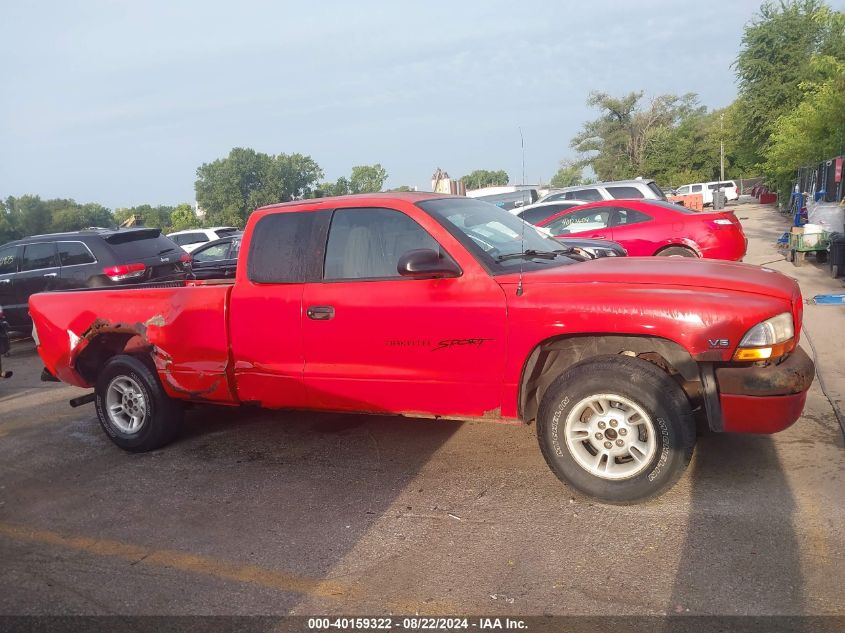 1998 Dodge Dakota Slt/Sport VIN: 1B7GL22X1WS665983 Lot: 40159322